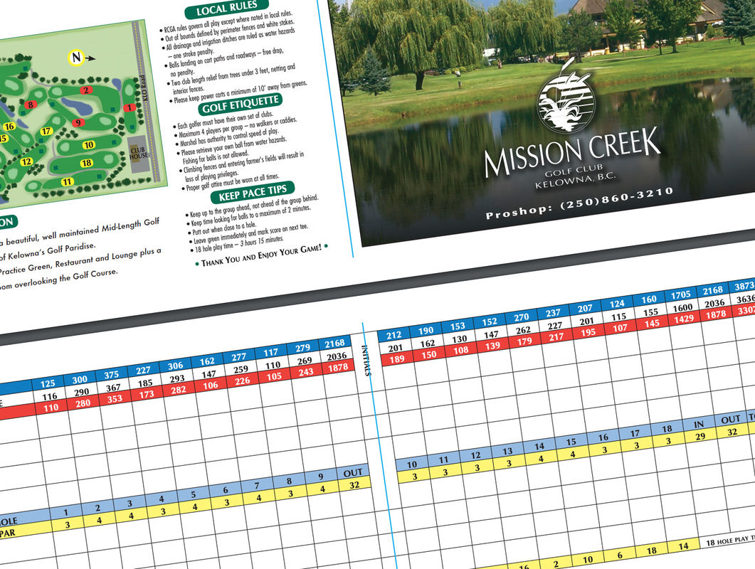 Mission Creek Golf Club Course Map
